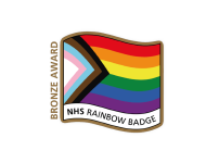 NHS Rainbow Badge - Bronze